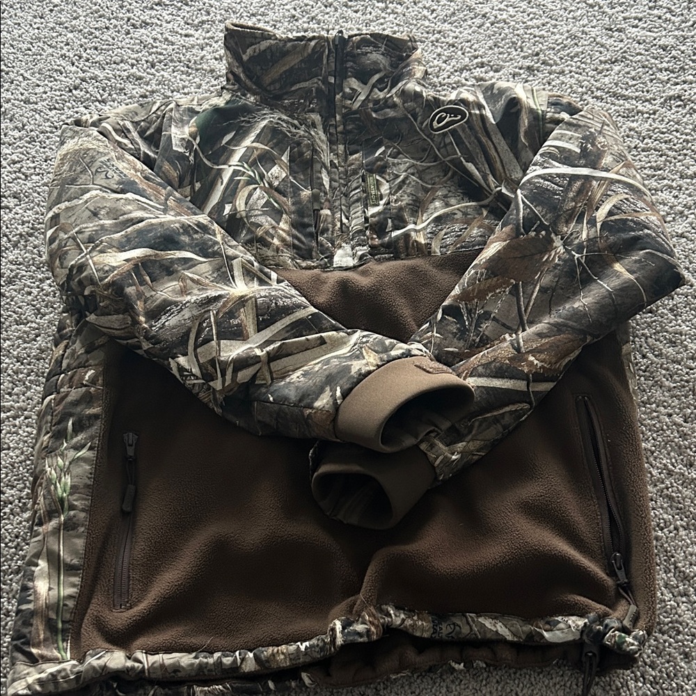 Drake Camouflage and Brown Outdoor Jacket